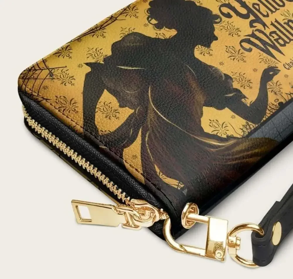 The Yellow Wallpaper Wallet Horror Goth Halloween New NWT Grunge Emo Excellent